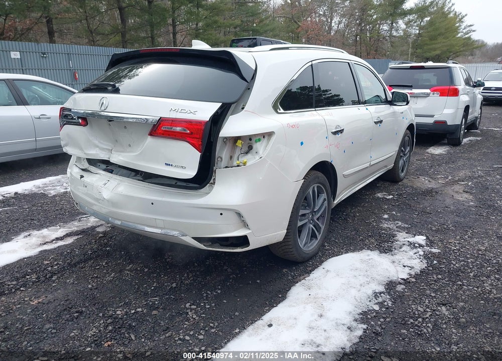 2019 ACURA MDX SPORT HYBRID ADVANCE PACKAGE VIN: 5J8YD7H77KL000596