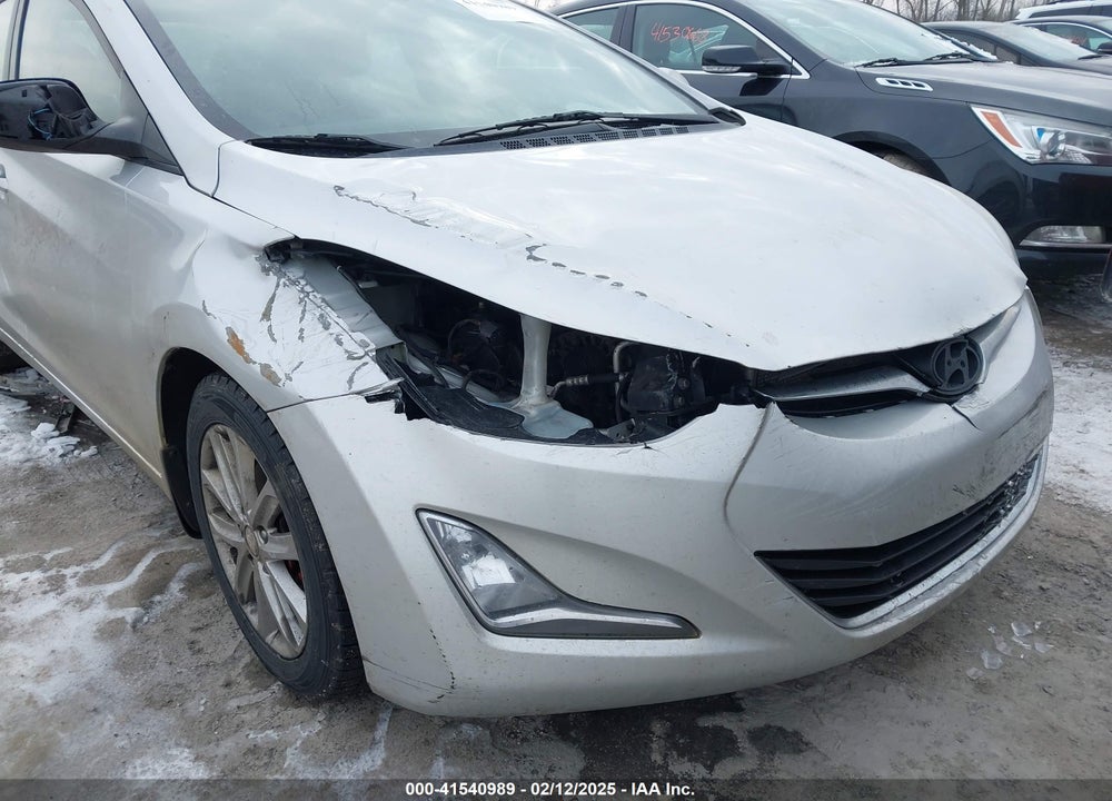 2016 HYUNDAI ELANTRA VIN: 5NPDH4AE9GH662121