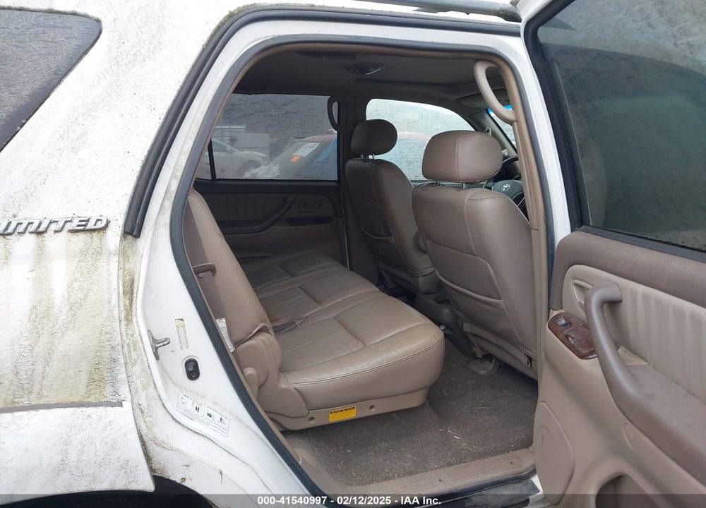 2004 TOYOTA SEQUOIA LIMITED V8 VIN: 5TDBT48AX4S222407