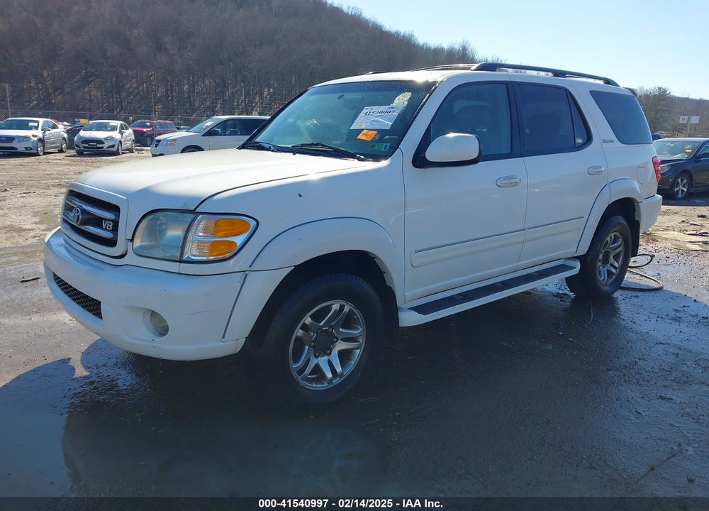 2004 TOYOTA SEQUOIA LIMITED V8 VIN: 5TDBT48AX4S222407