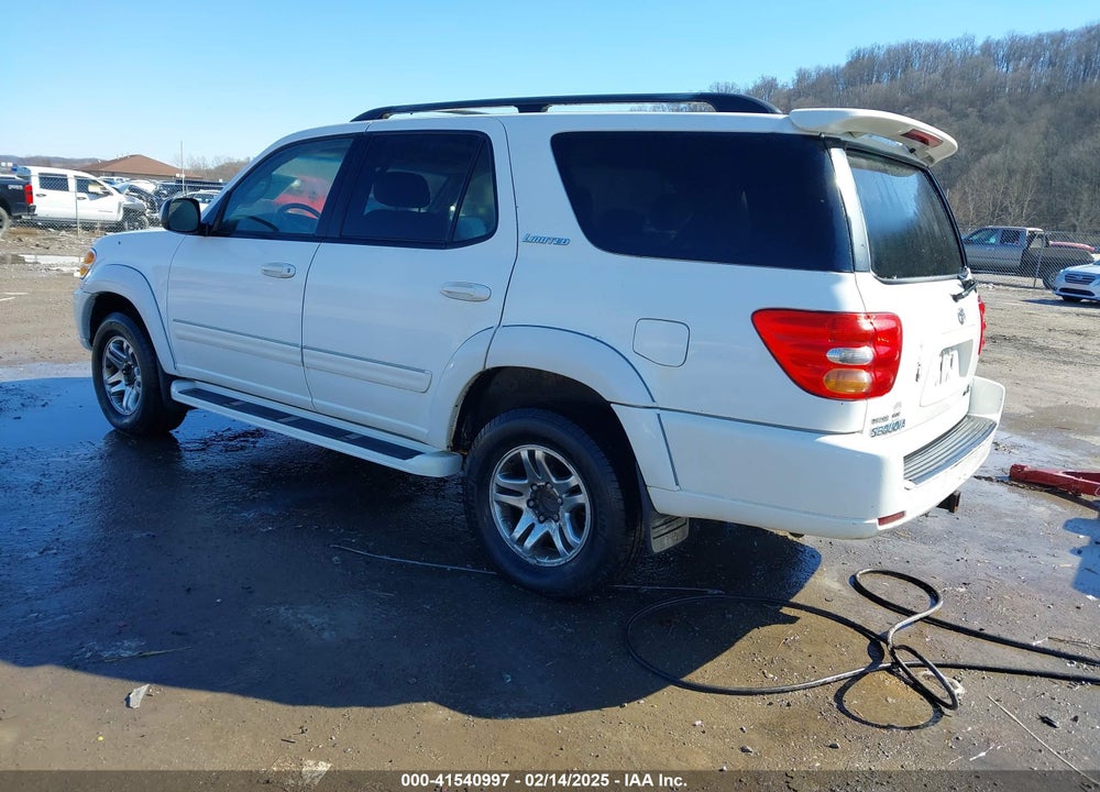 2004 TOYOTA SEQUOIA LIMITED V8 VIN: 5TDBT48AX4S222407