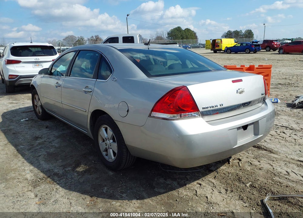 2007 CHEVROLET IMPALA LT VIN: 2G1WT58K979366374