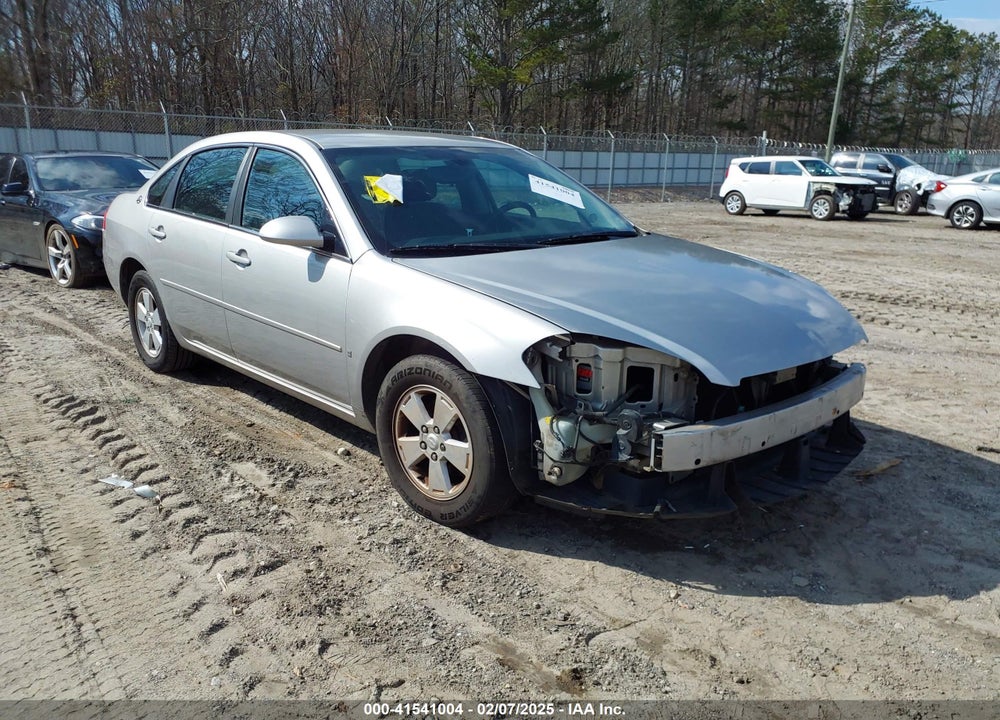 2007 CHEVROLET IMPALA LT VIN: 2G1WT58K979366374