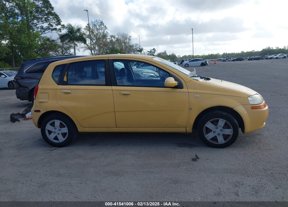 2008 CHEVROLET AVEO VIN: KL1TD66628B207805