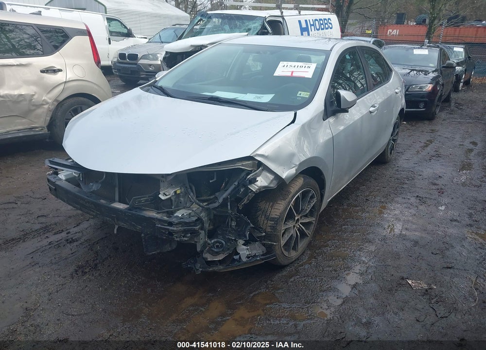 2016 TOYOTA COROLLA VIN: 2T1BURHE5GC551848