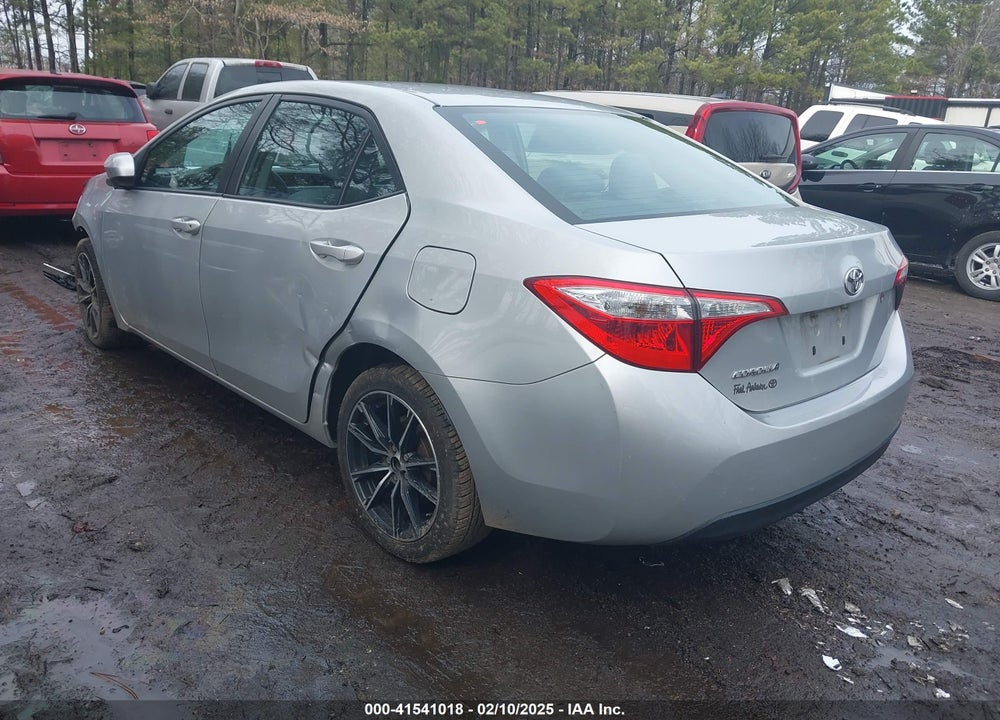 2016 TOYOTA COROLLA VIN: 2T1BURHE5GC551848