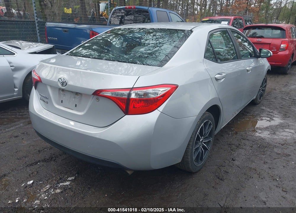 2016 TOYOTA COROLLA VIN: 2T1BURHE5GC551848