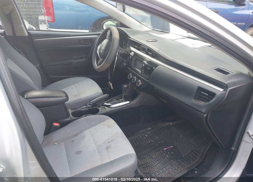 2016 TOYOTA COROLLA VIN: 2T1BURHE5GC551848