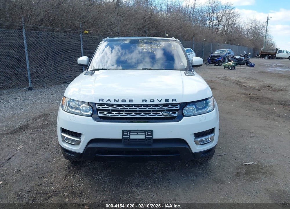 2016 LAND ROVER RANGE ROVER SPORT 3.0L V6 TURBOCHARGED DIESEL HSE TD6 VIN: SALWR2KF0GA658346