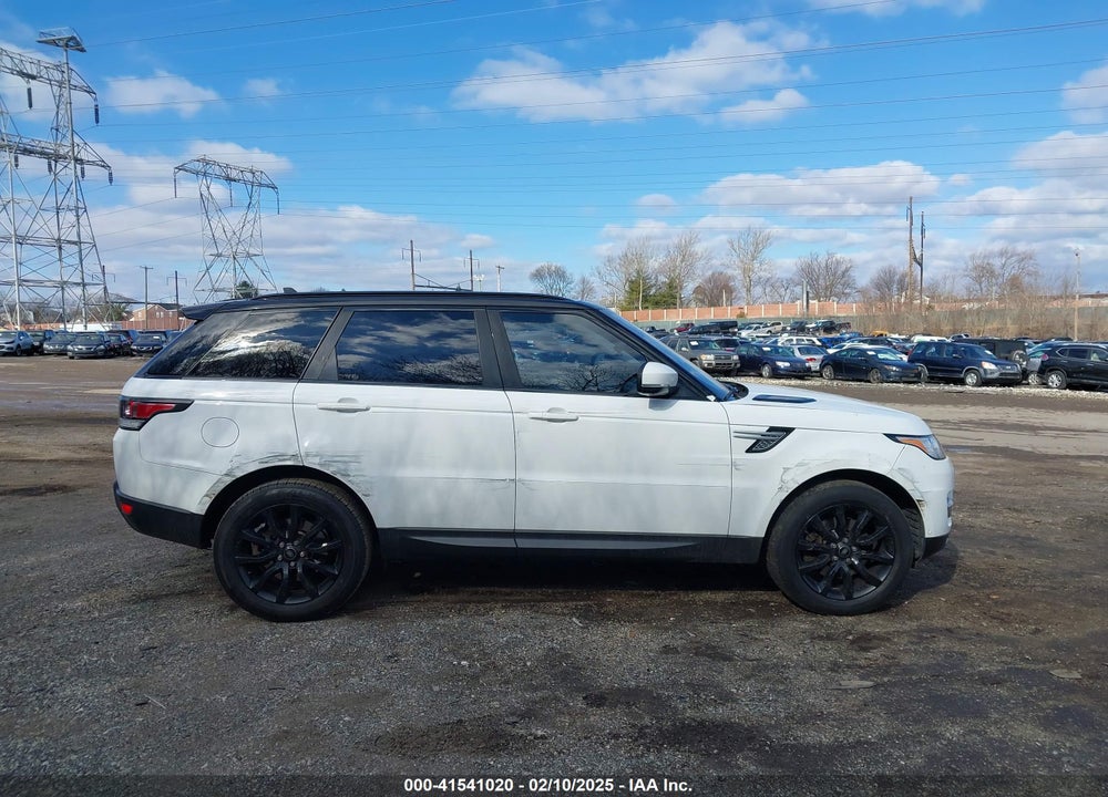 2016 LAND ROVER RANGE ROVER SPORT 3.0L V6 TURBOCHARGED DIESEL HSE TD6 VIN: SALWR2KF0GA658346