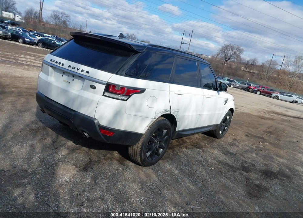 2016 LAND ROVER RANGE ROVER SPORT 3.0L V6 TURBOCHARGED DIESEL HSE TD6 VIN: SALWR2KF0GA658346