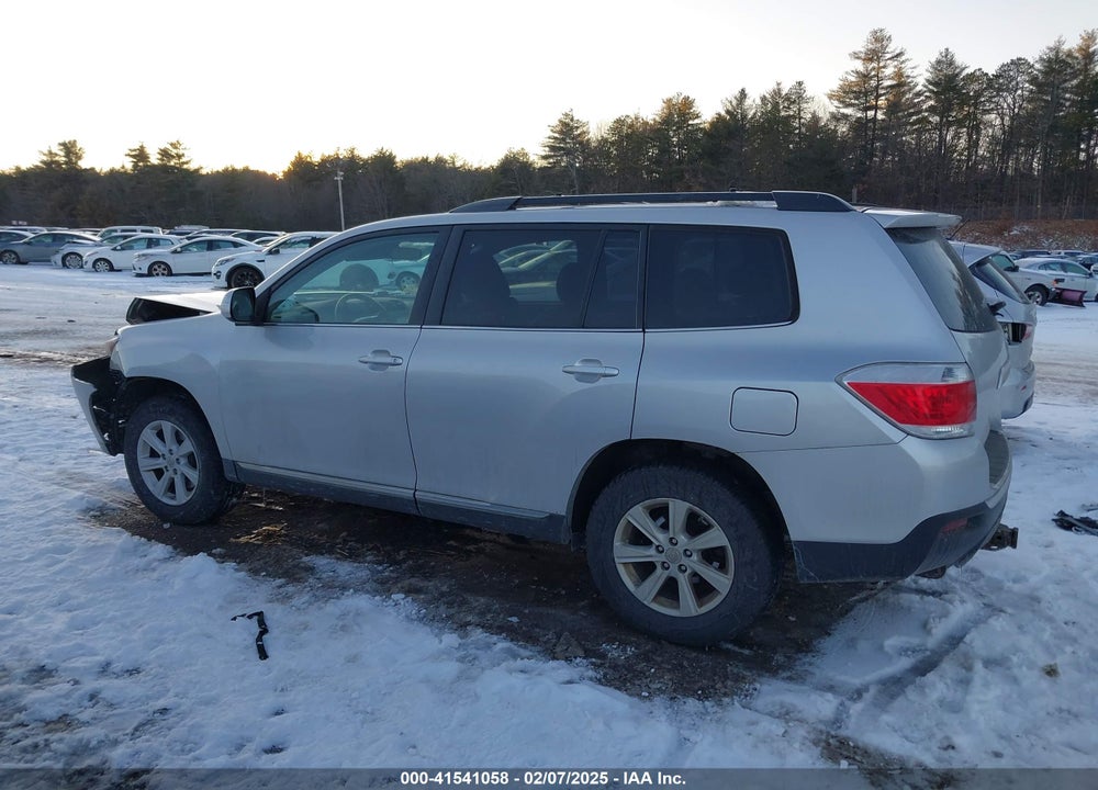 2012 TOYOTA HIGHLANDER VIN: 5TDBK3EH6CS154393