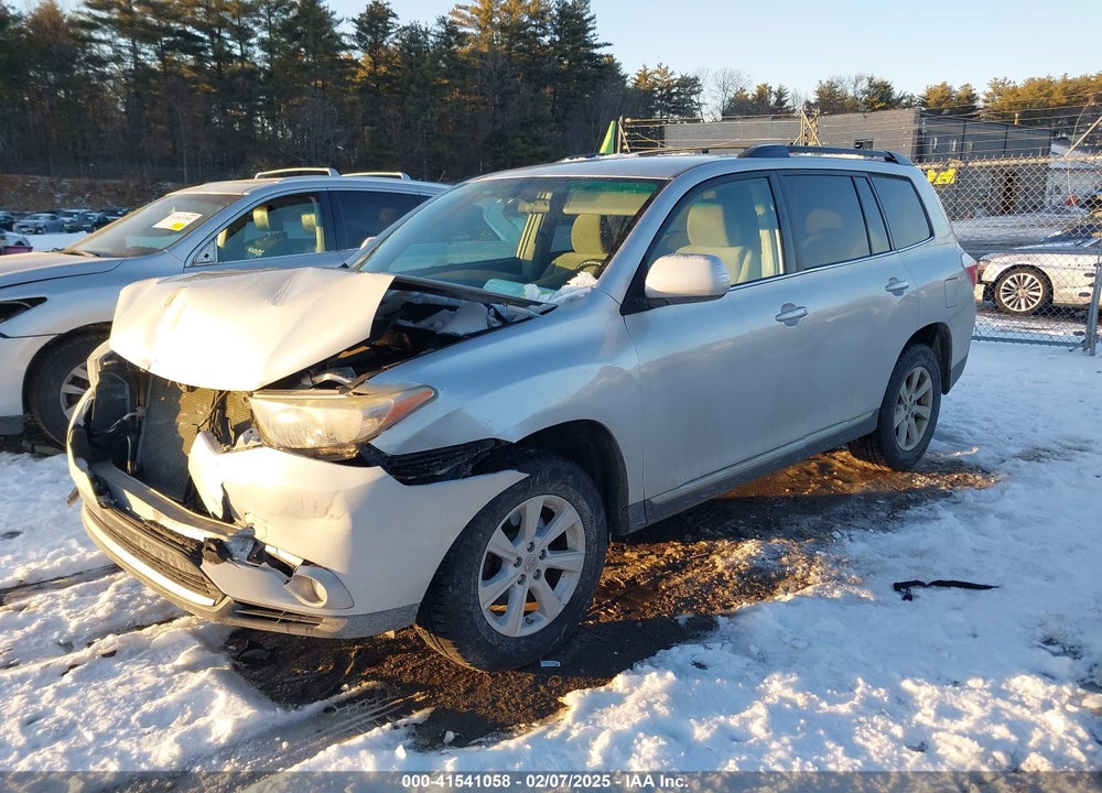 2012 TOYOTA HIGHLANDER VIN: 5TDBK3EH6CS154393