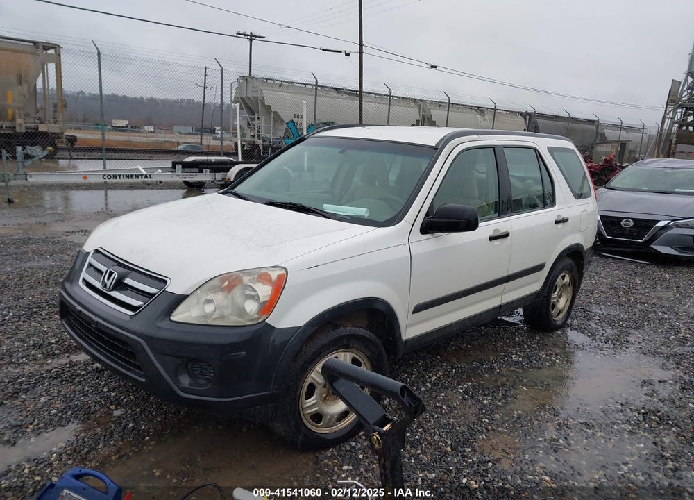 2006 HONDA CR-V LX VIN: SHSRD785X6U440072