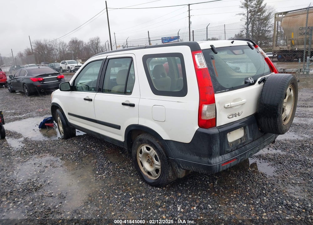 2006 HONDA CR-V LX VIN: SHSRD785X6U440072