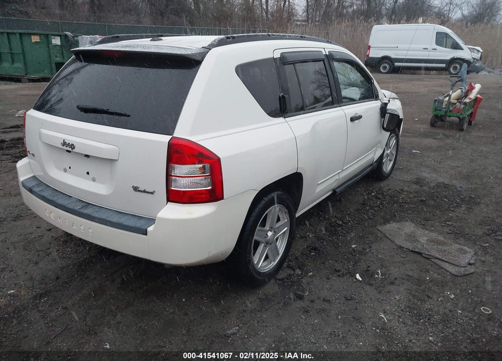 2008 JEEP COMPASS SPORT VIN: 1J8FF47W38D510740