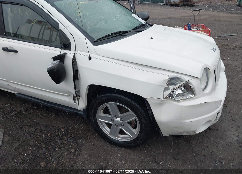 2008 JEEP COMPASS SPORT VIN: 1J8FF47W38D510740
