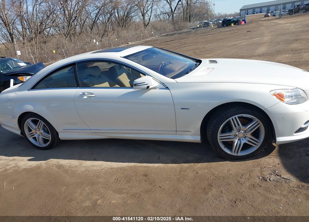 2012 MERCEDES-BENZ CL 550 4MATIC VIN: WDDEJ9EB2CA029196