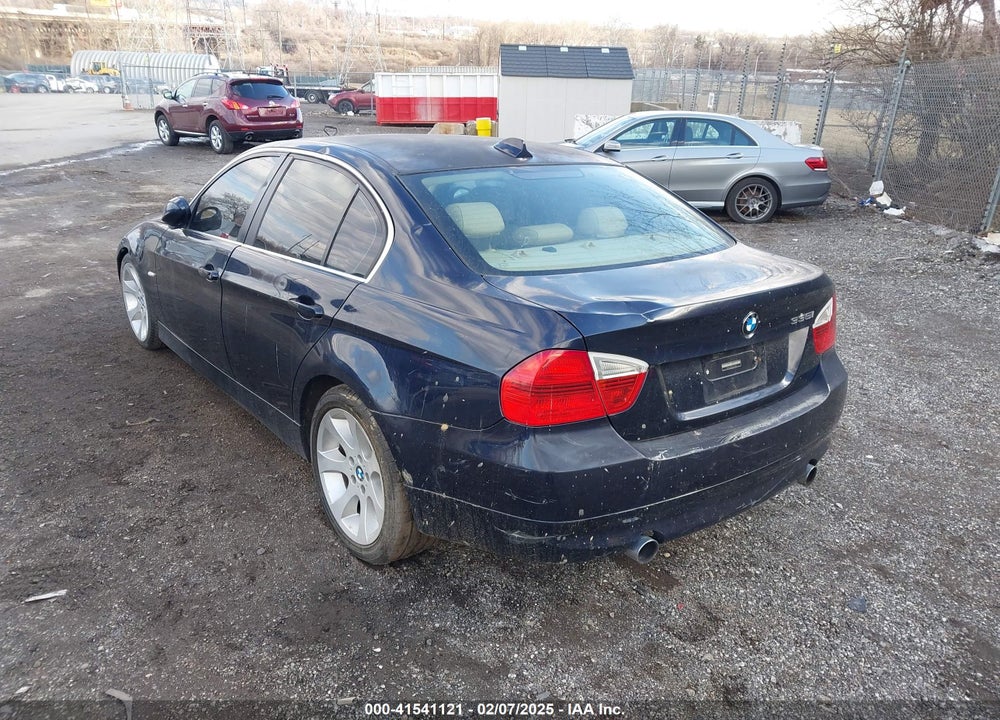 2007 BMW 3 SERIES VIN: WBAVB73507VF53955
