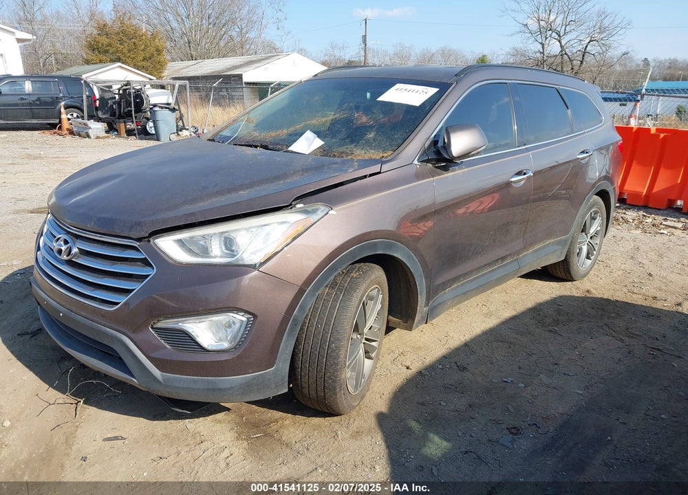 2013 HYUNDAI SANTA FE LIMITED VIN: KM8SR4HF4DU001161