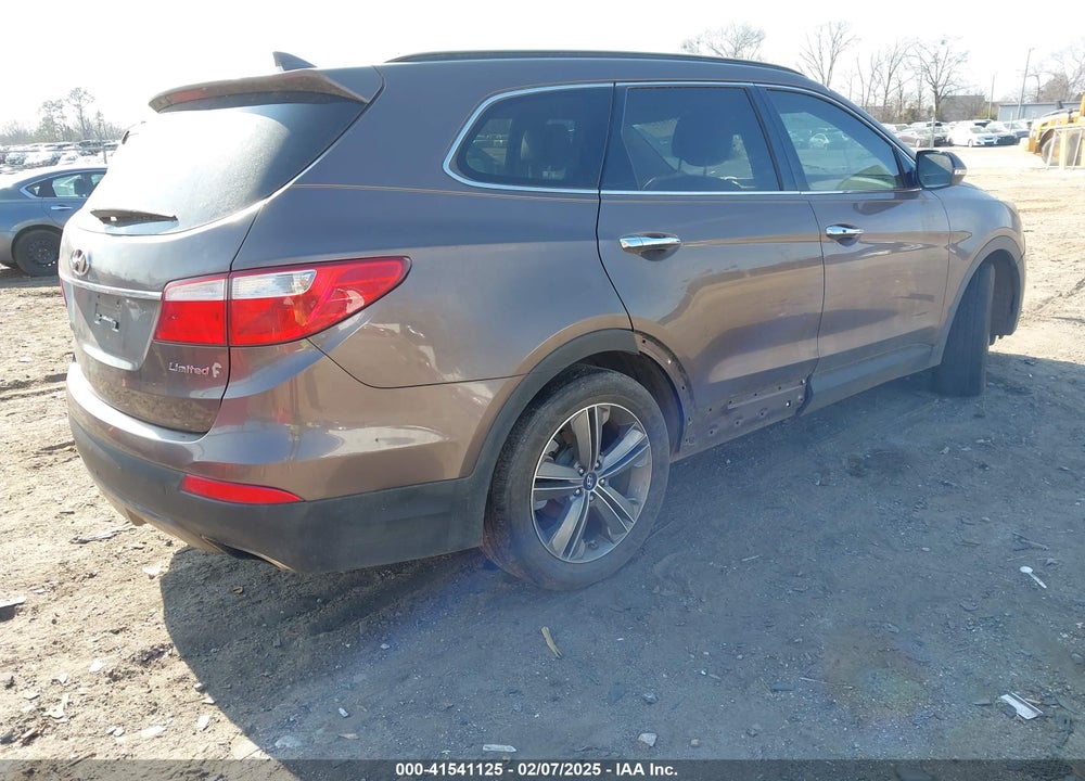 2013 HYUNDAI SANTA FE LIMITED VIN: KM8SR4HF4DU001161