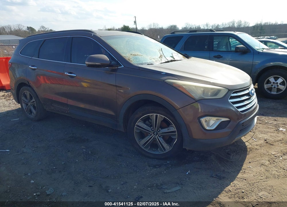2013 HYUNDAI SANTA FE LIMITED VIN: KM8SR4HF4DU001161