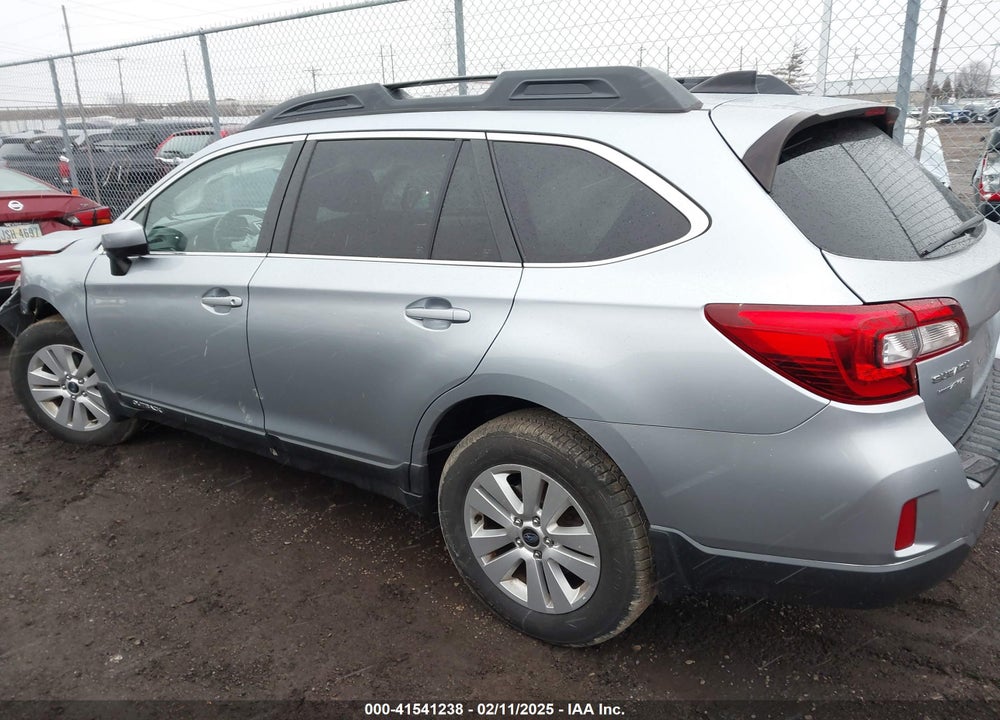 2016 SUBARU OUTBACK 2.5I PREMIUM VIN: 4S4BSBCC6G3207114