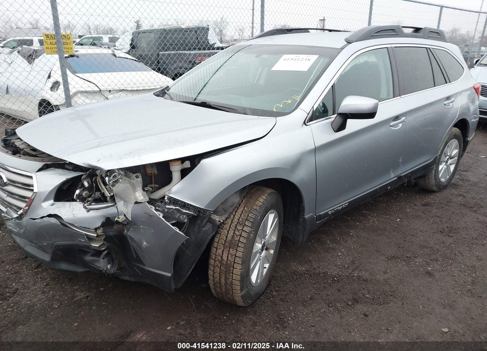 2016 SUBARU OUTBACK 2.5I PREMIUM VIN: 4S4BSBCC6G3207114