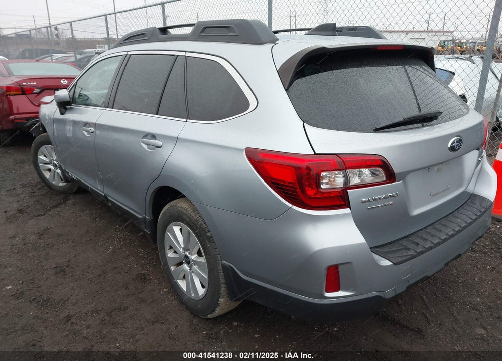 2016 SUBARU OUTBACK 2.5I PREMIUM VIN: 4S4BSBCC6G3207114