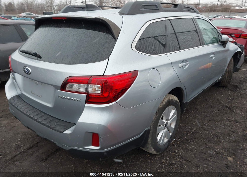 2016 SUBARU OUTBACK 2.5I PREMIUM VIN: 4S4BSBCC6G3207114