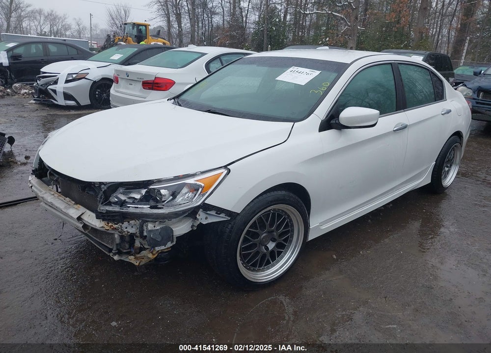 2016 HONDA ACCORD VIN: 1HGCR2F54GA230907