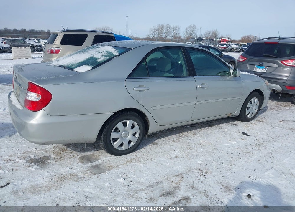 2003 TOYOTA CAMRY LE VIN: 4T1BE32K23U256644