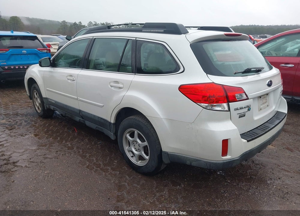 2011 SUBARU OUTBACK 2.5I VIN: 4S4BRBAC9B3420954