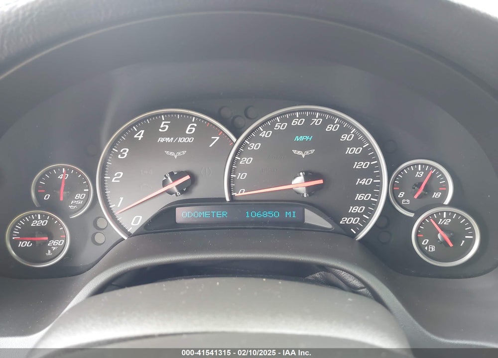 2007 CHEVROLET CORVETTE VIN: 1G1YY36U475116802