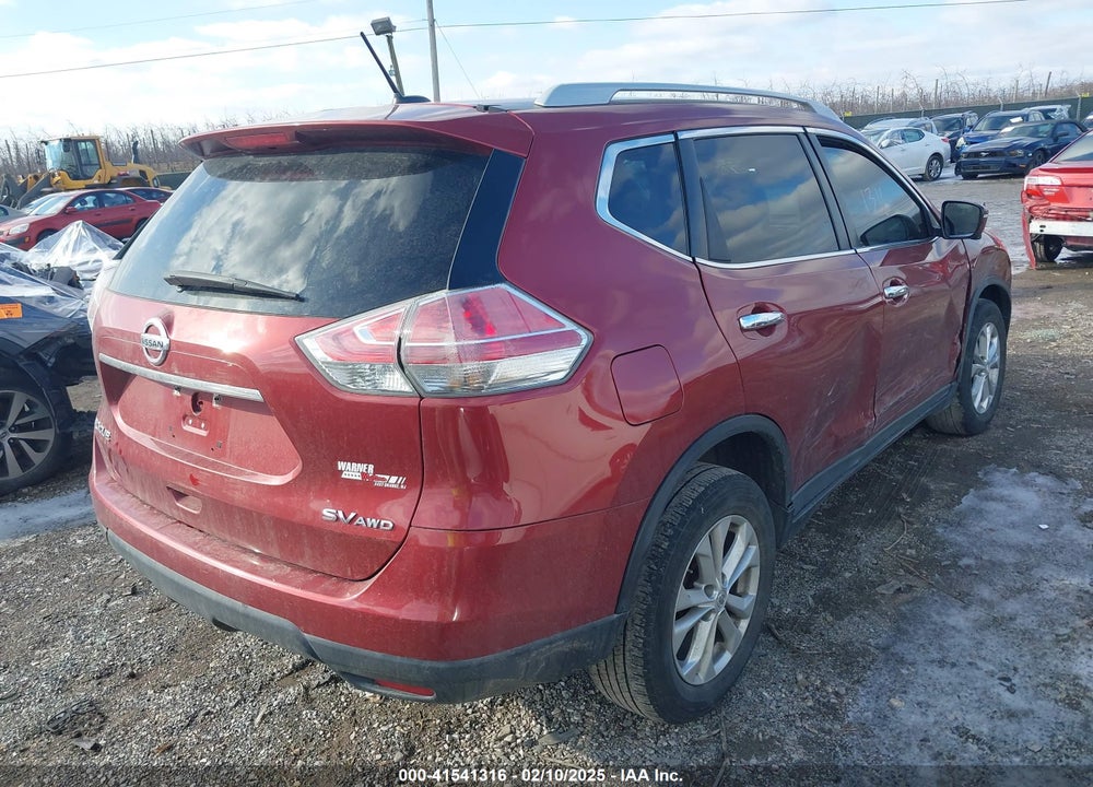 2015 NISSAN ROGUE VIN: 5N1AT2MV2FC845254