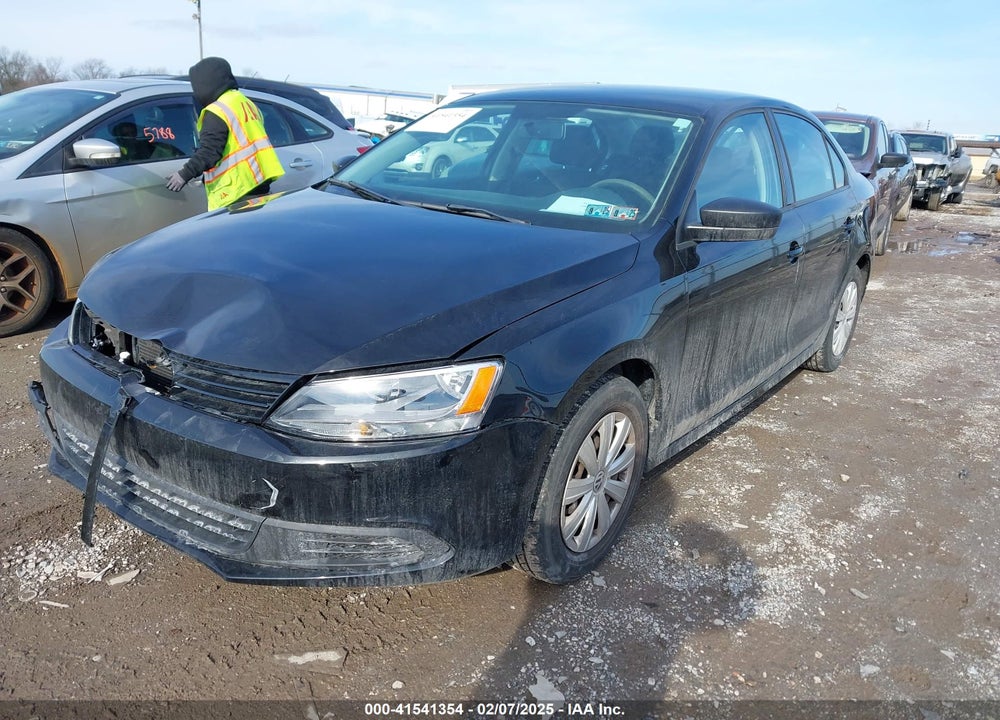 2011 VOLKSWAGEN JETTA VIN: 3VW2K7AJ7BM374332