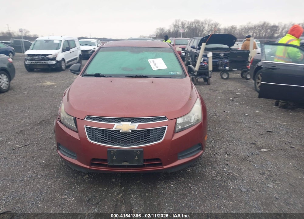 2012 CHEVROLET CRUZE VIN: 1G1PC5SH6C7275172