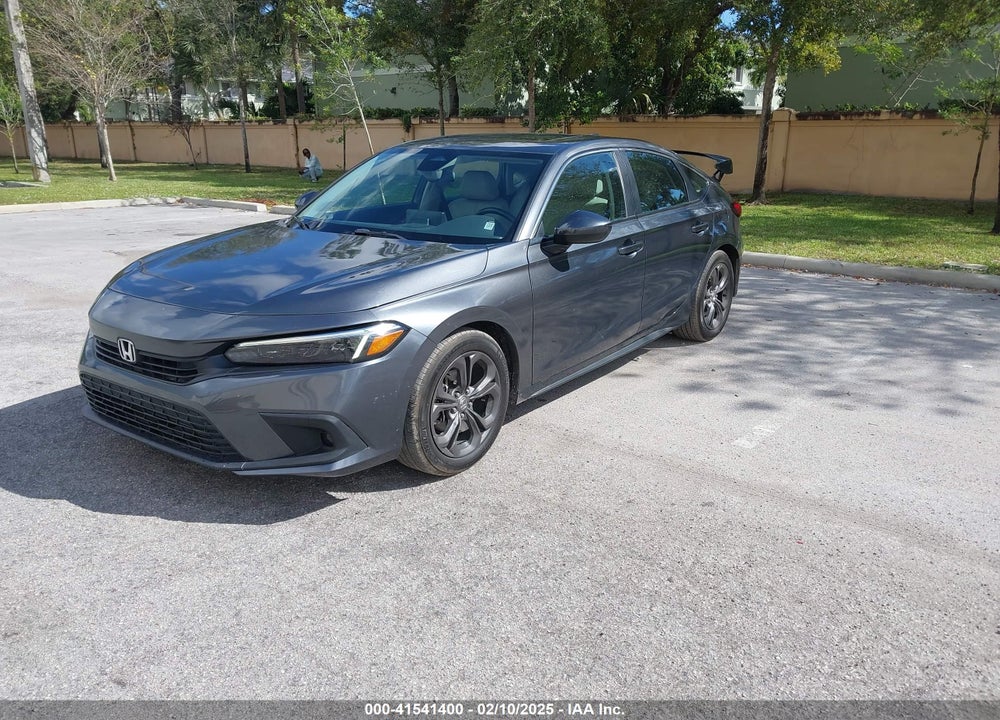 2022 HONDA CIVIC EX-L VIN: 19XFL1H75NE006691