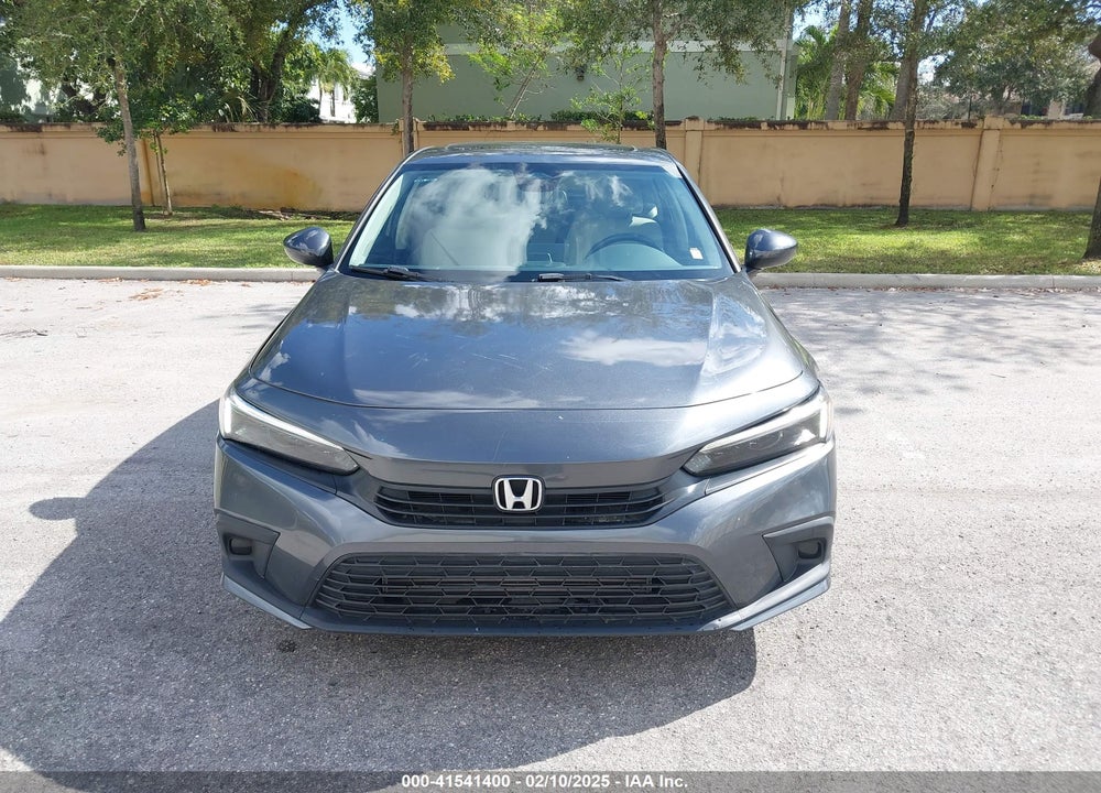 2022 HONDA CIVIC EX-L VIN: 19XFL1H75NE006691