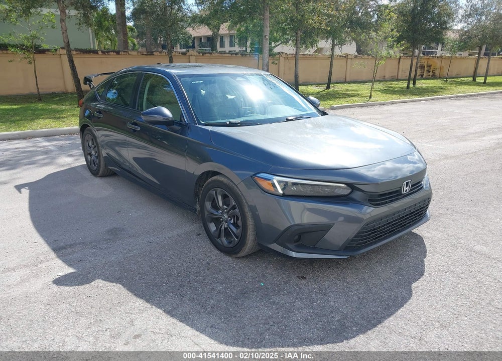 2022 HONDA CIVIC EX-L VIN: 19XFL1H75NE006691