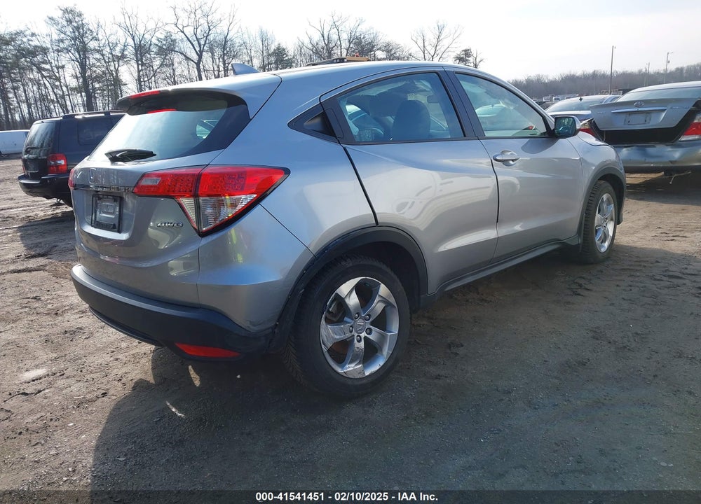 2019 HONDA HR-V VIN: 3CZRU6H36KG710994