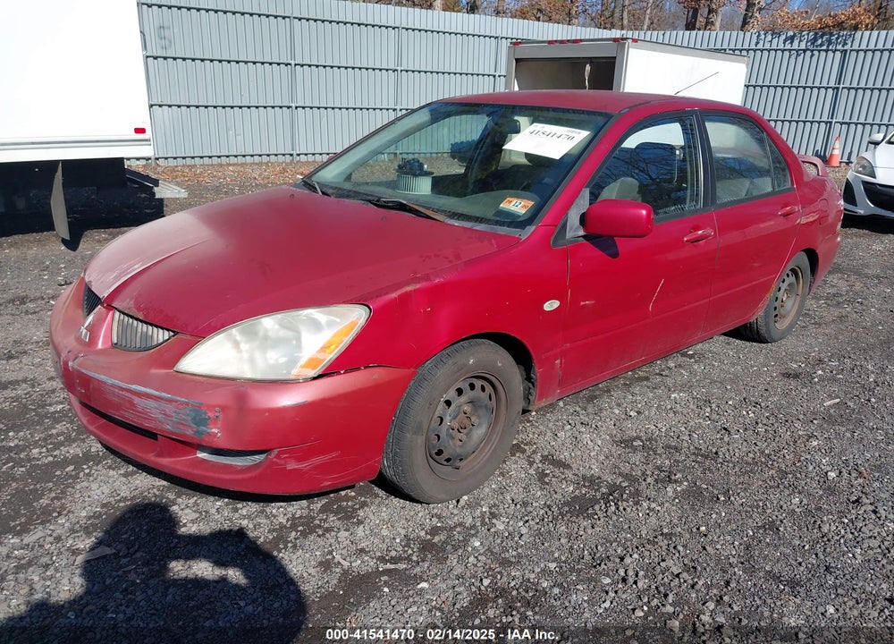 2005 MITSUBISHI LANCER ES VIN: JA3AJ26E55U031209
