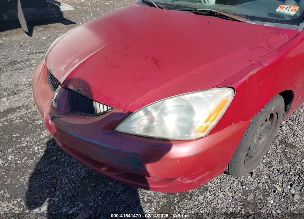2005 MITSUBISHI LANCER ES VIN: JA3AJ26E55U031209