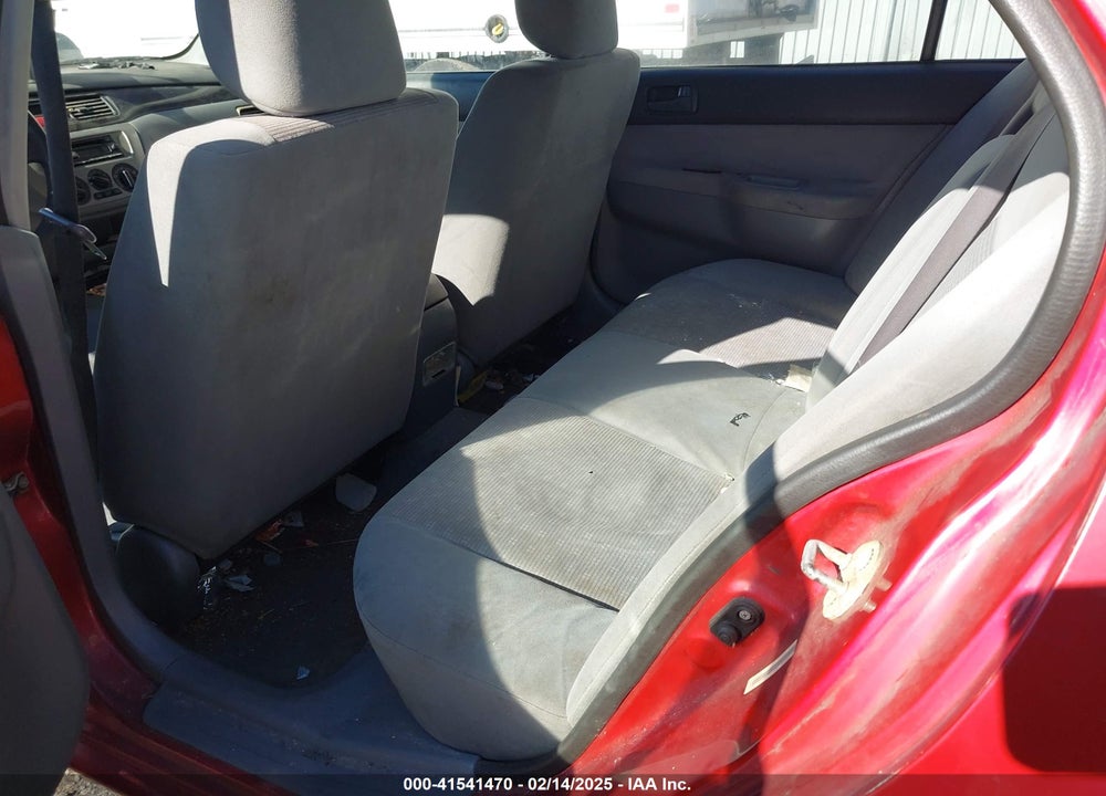 2005 MITSUBISHI LANCER ES VIN: JA3AJ26E55U031209