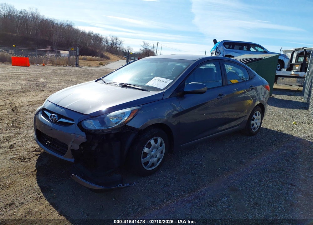 2013 HYUNDAI ACCENT VIN: KMHCT4AE2DU481675