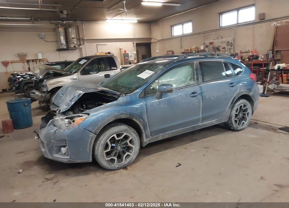 2016 SUBARU CROSSTREK 2.0I LIMITED VIN: JF2GPAKC4G8219631