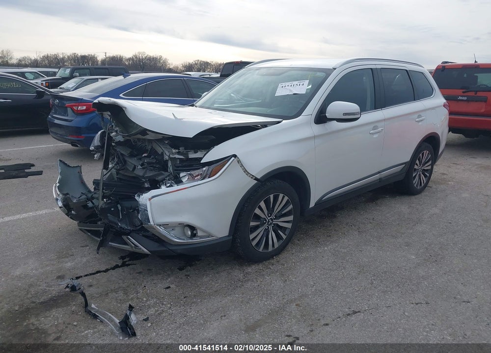 2019 MITSUBISHI OUTLANDER VIN: JA4AZ3A33KZ040120
