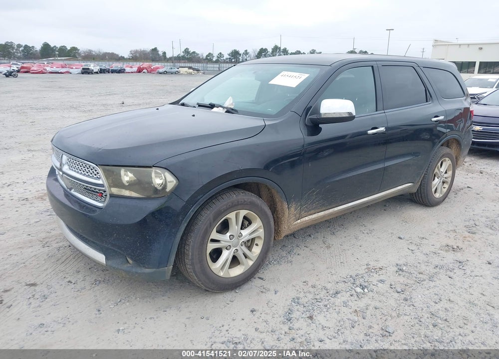 2013 DODGE DURANGO SXT VIN: 1C4RDHAG7DC617356