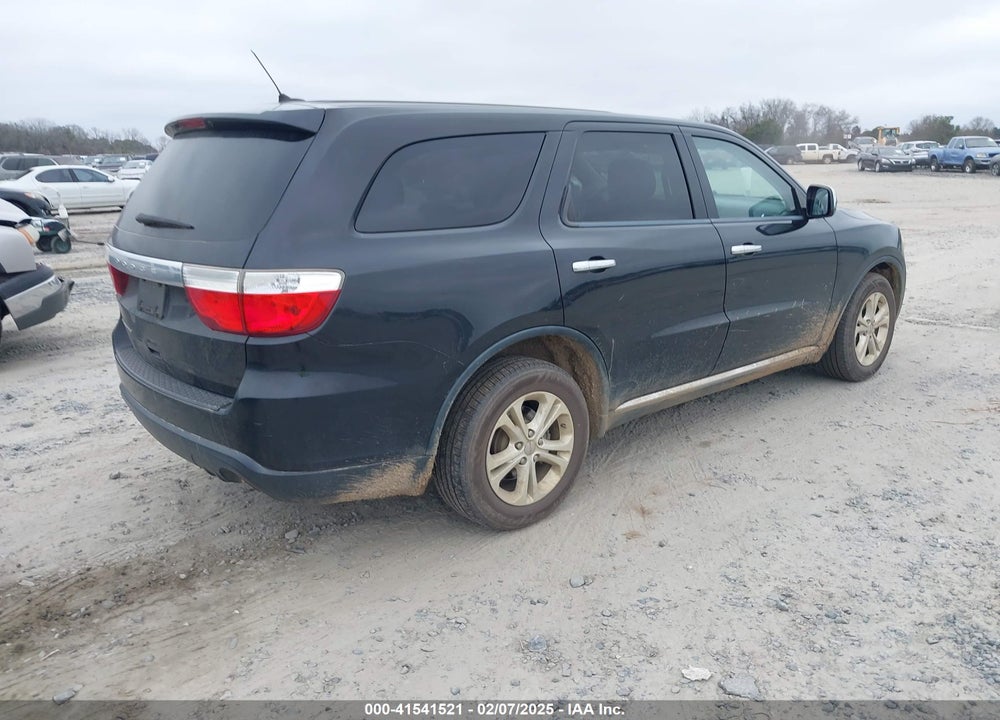2013 DODGE DURANGO SXT VIN: 1C4RDHAG7DC617356