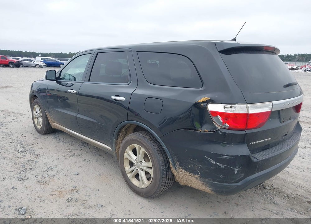 2013 DODGE DURANGO SXT VIN: 1C4RDHAG7DC617356